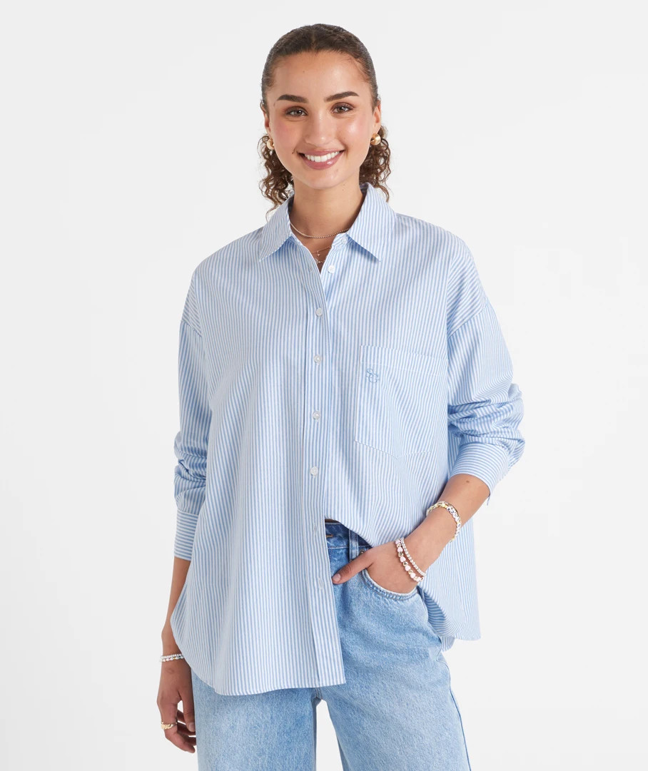 BRILEY OVERSIZED SHIRT | Sportsgirl