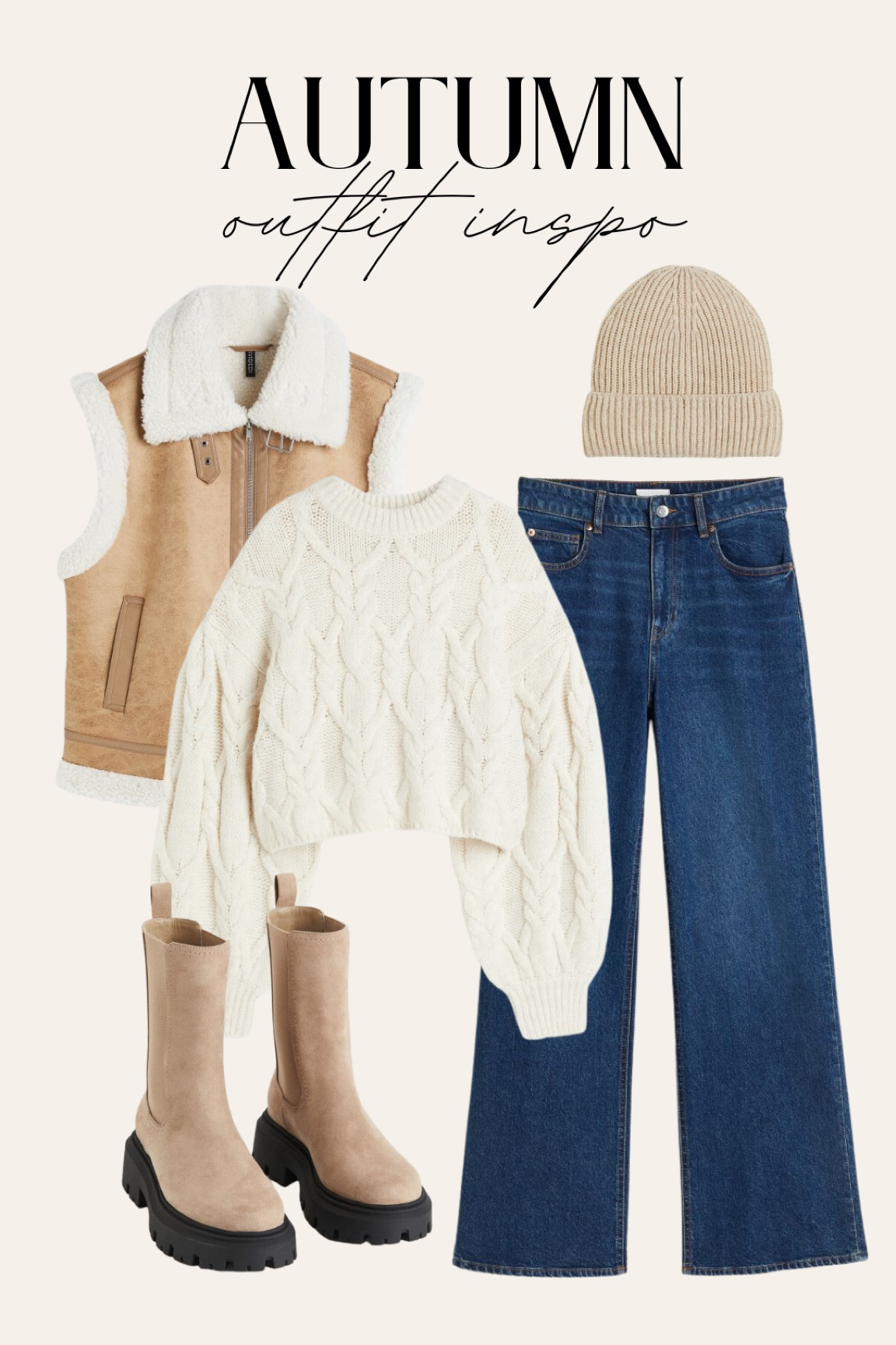 Autumn Outfit Inspo 🍂
fall fashion, fall outfits, knit sweater, boots, leather vest, beanie 

#LTKSeasonal #LTKstyletip