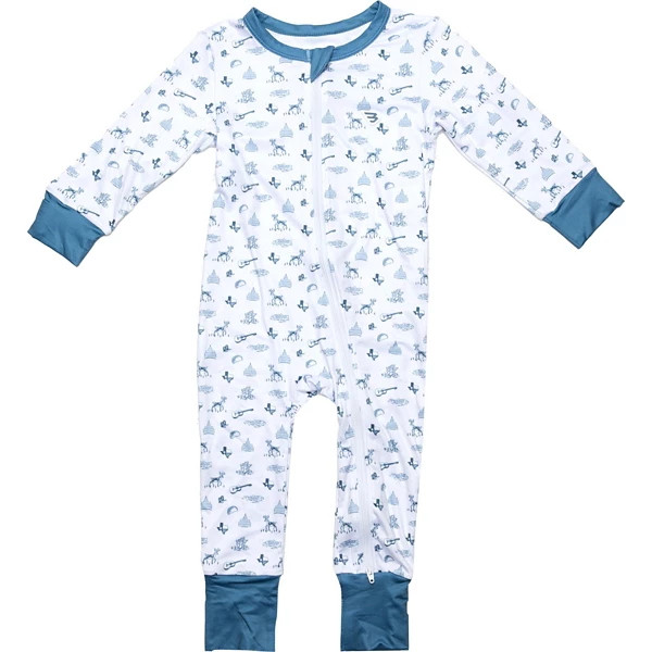 Boys' Burlebo Full Zip Convertible Pajamas Baby 3/6 mo. Lone Star | Scheels