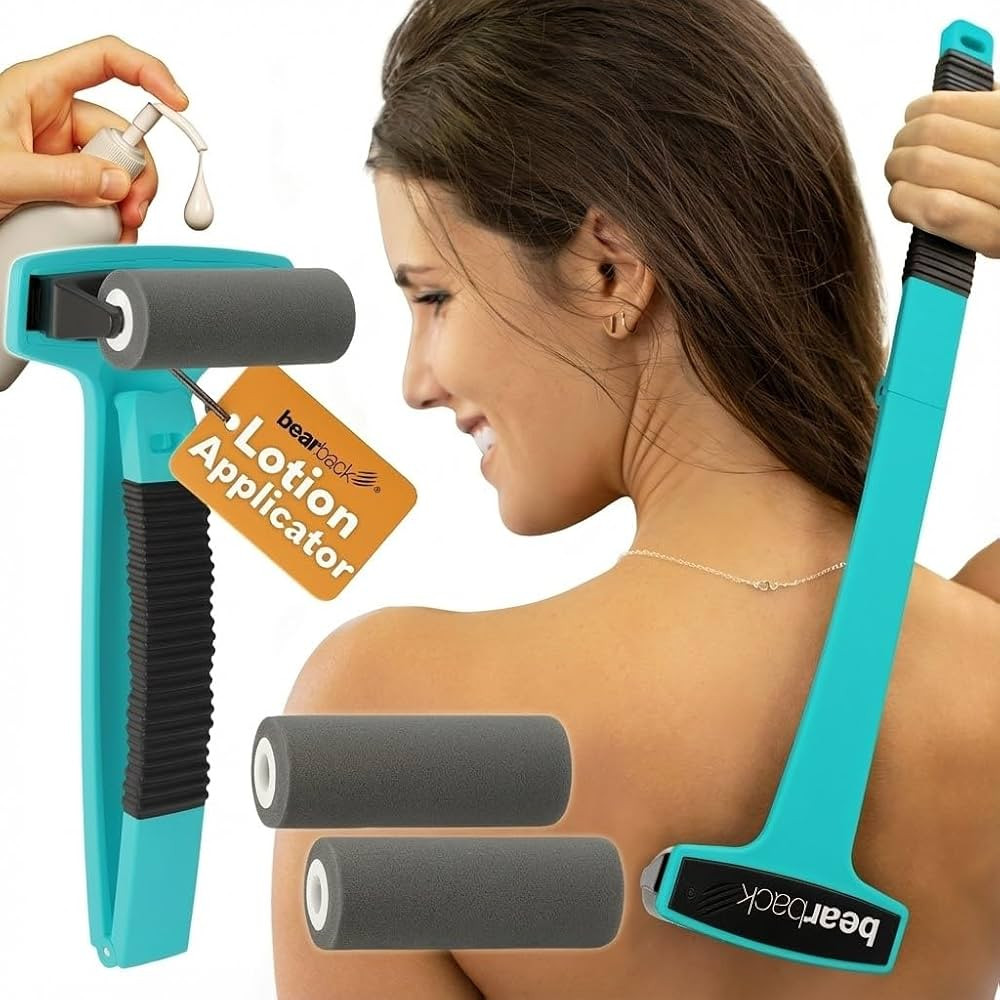 bearback Lotion Applicator for Back & Body Long-Reach Roller for Even Lotion, Sunscreen, Self-Tan... | Amazon (US)