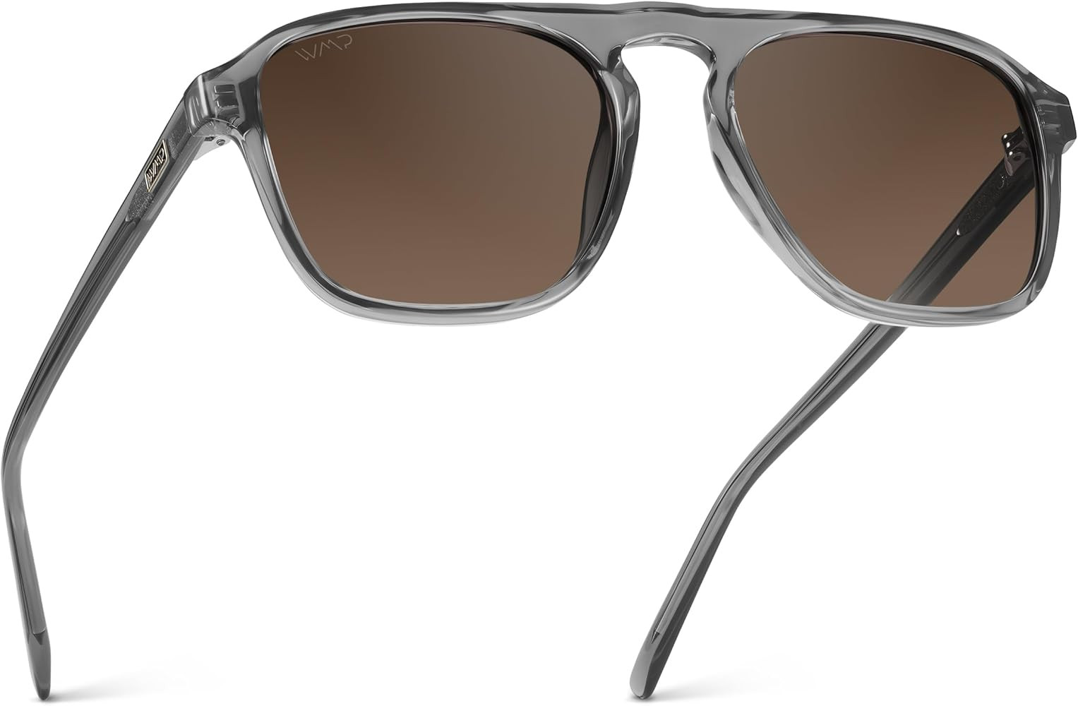 WearMe Pro Polarized Modern Aviator One-Bridge Square Mens Sunglasses | Amazon (US)