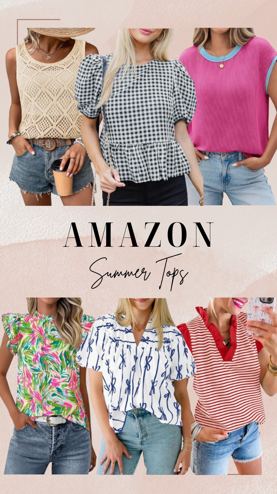 Amazon Summer Tops 

#LTKStyleTip #LTKFindsUnder50