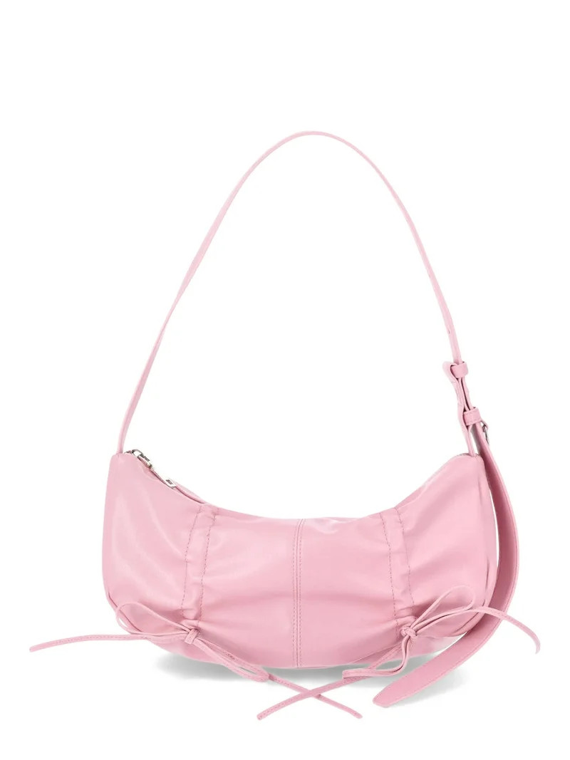 No Boundaries Women's Fashion Drawstring Hobo Bag, Pink - Walmart.com | Walmart (US)