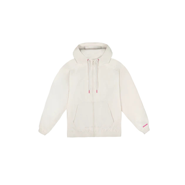 Women's Coastal Hoodie Full Zip - Meadow | Vessi Footwear