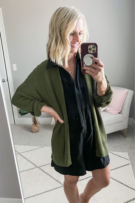 Work from home outfit idea!
Romper- small
Cardigan- xs

#LTKstyletip #LTKsalealert #LTKfindsunder50