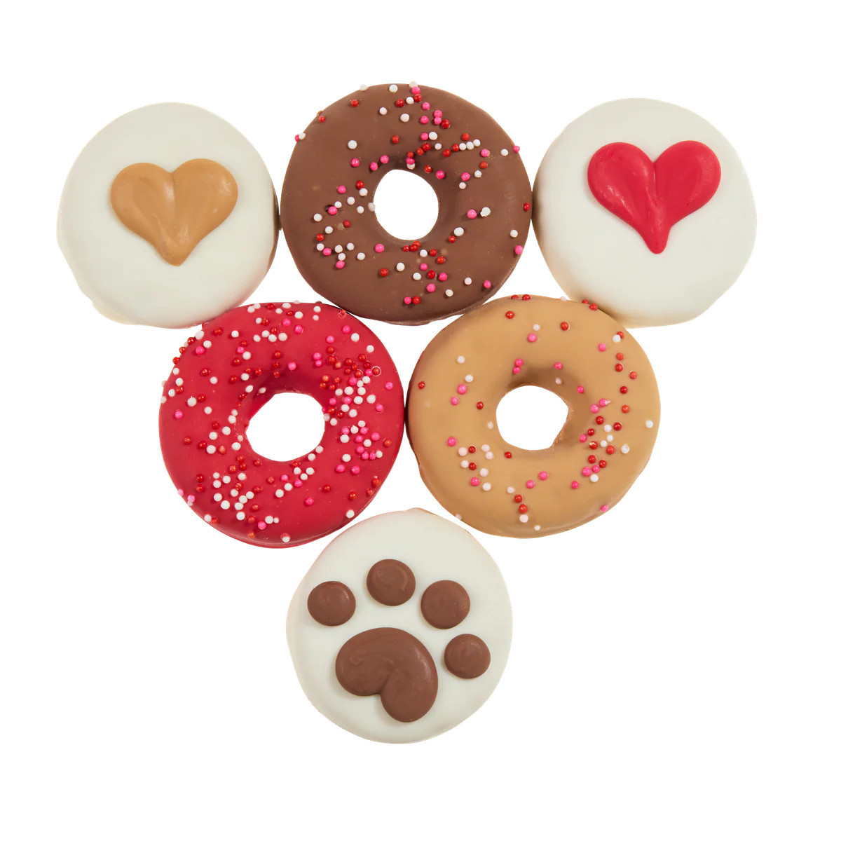 Love Bites Peanut Flavored Hard & Crunchy Dog Treats Cookie, 6 Pack | BARK