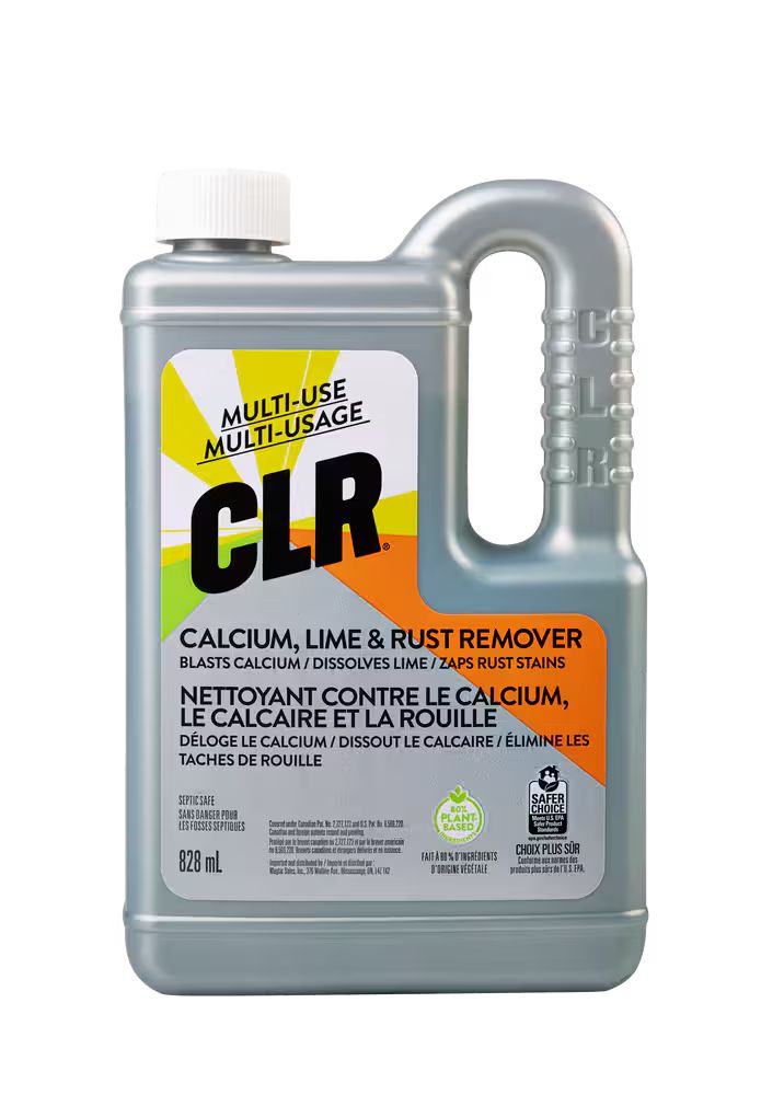 CLR Calcium, Lime and Rust Remover Cleaner, Septic Safe, 828-mL | Canadian Tire