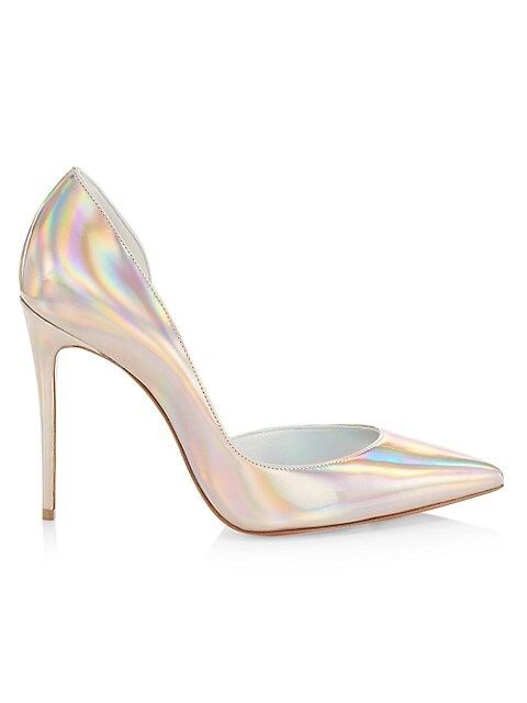 Iriza Holographic Patent Leather D'Orsay Pumps | Saks Fifth Avenue