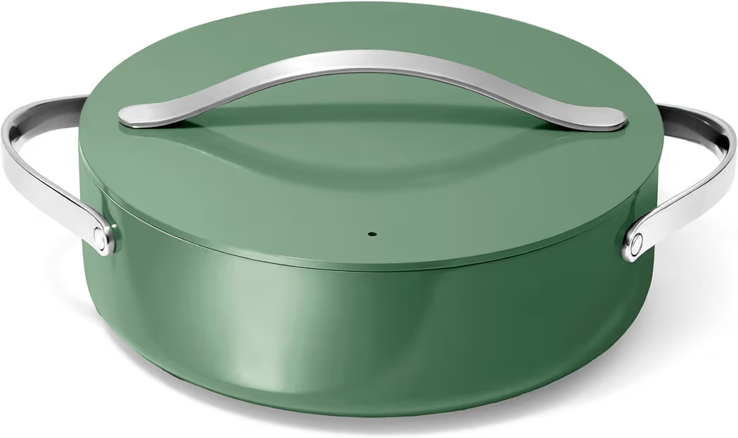 Caraway Rondeau - 6 Qt Non-Stick Pan with Lid - Free From Forever Chemicals - Perfect for Searing... | Amazon (US)
