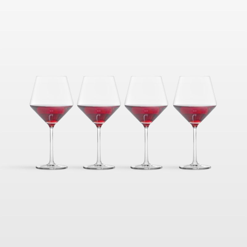 Tour 24-oz. Red Wine Glasses, Boxed Set of 4 + Reviews | Crate & Barrel | Crate & Barrel