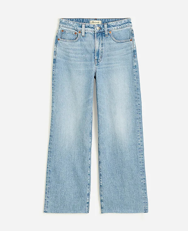 The Curvy Perfect Vintage Wide-Leg Crop Jean | Madewell | Madewell
