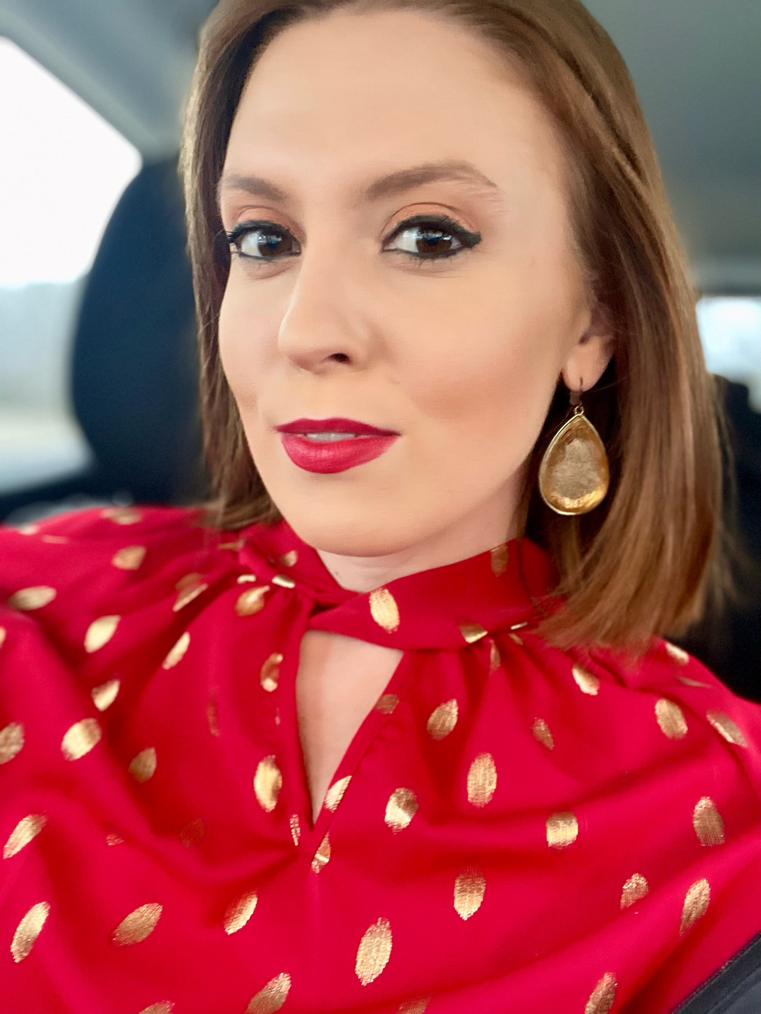 Holiday red, holiday makeup, holiday outfit

#LTKHoliday #LTKSeasonal #LTKfindsunder50
