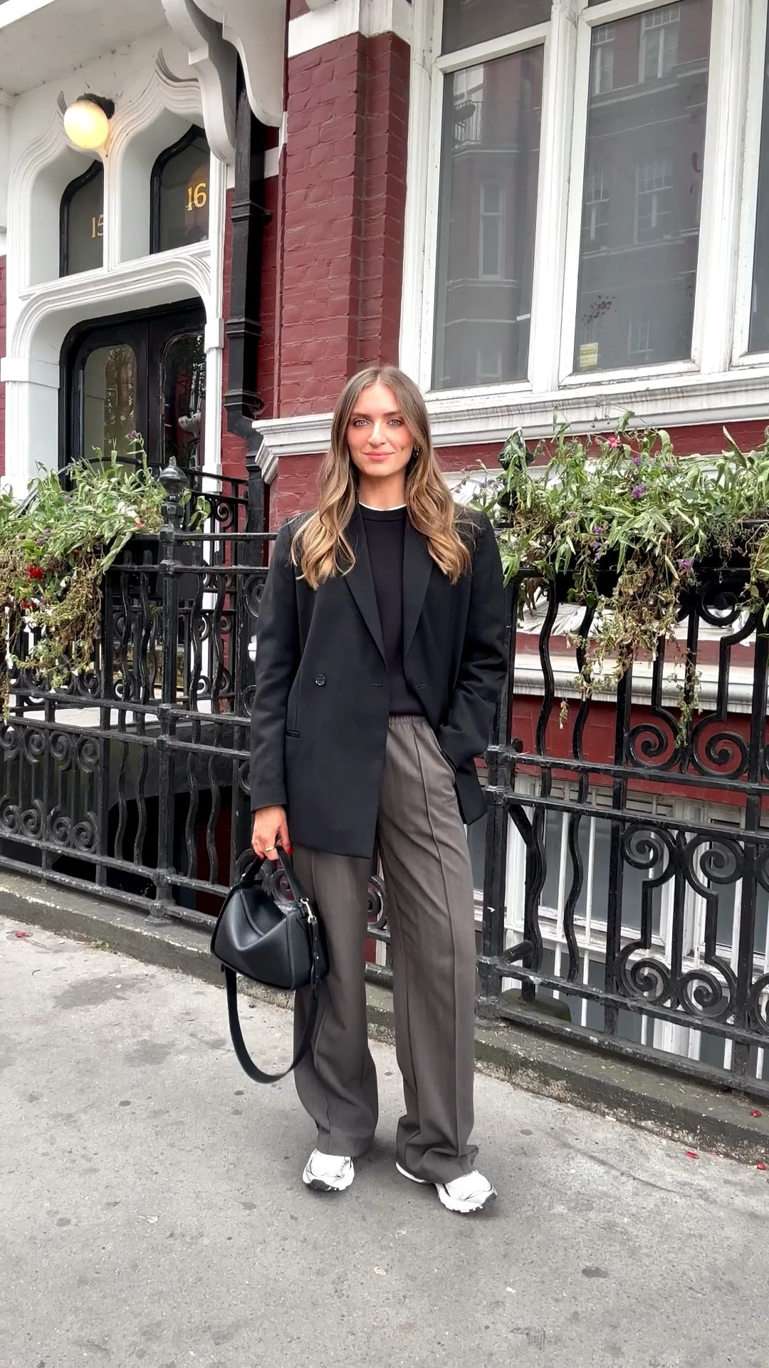 Outfit of the day
Toteme black blazer - exact & similar linked
Small in the Uniqlo black sweater 
Small in the Adidas tailored joggers
Asics gel kakaon trainers 
The Horse clementine bag 

#LTKeurope #LTKautumn #LTKuk