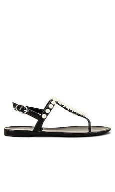 Stuart Weitzman Goldie Jelly Sandal in Black from Revolve.com | Revolve Clothing (Global)