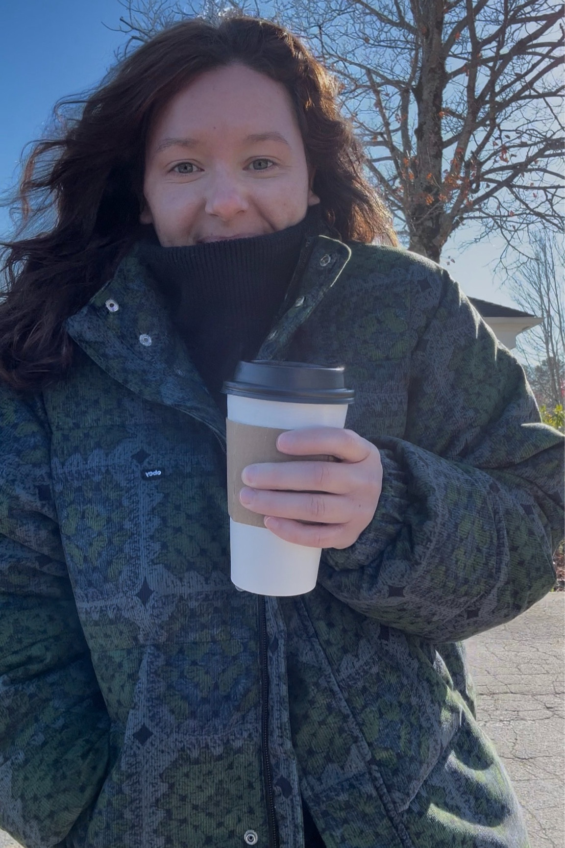 Early AM coffee run ☕️ 26 degrees and windy

#LTKHoliday #LTKSeasonal