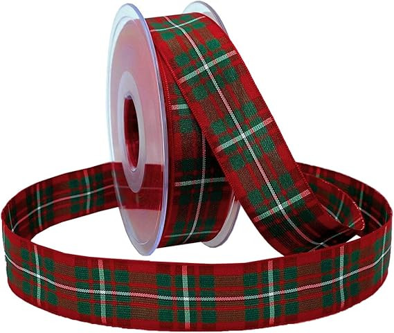 Morex Ribbon Edinburgh Ribbon, Scottish Heritage Family Colors, Christmas and Wedding Decorations... | Amazon (US)