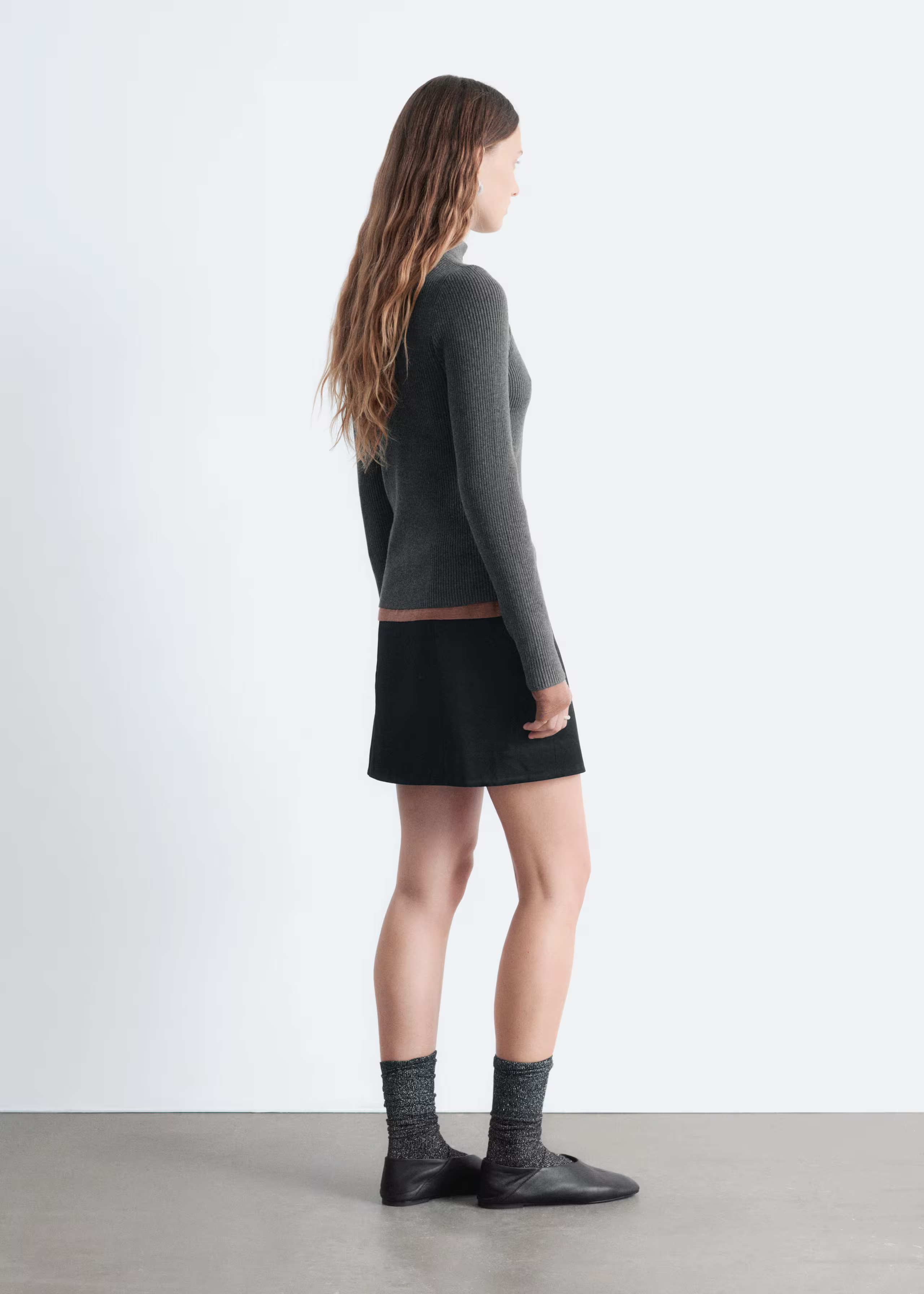 Zip-Top Mock Neck Jumper | & Other Stories - US