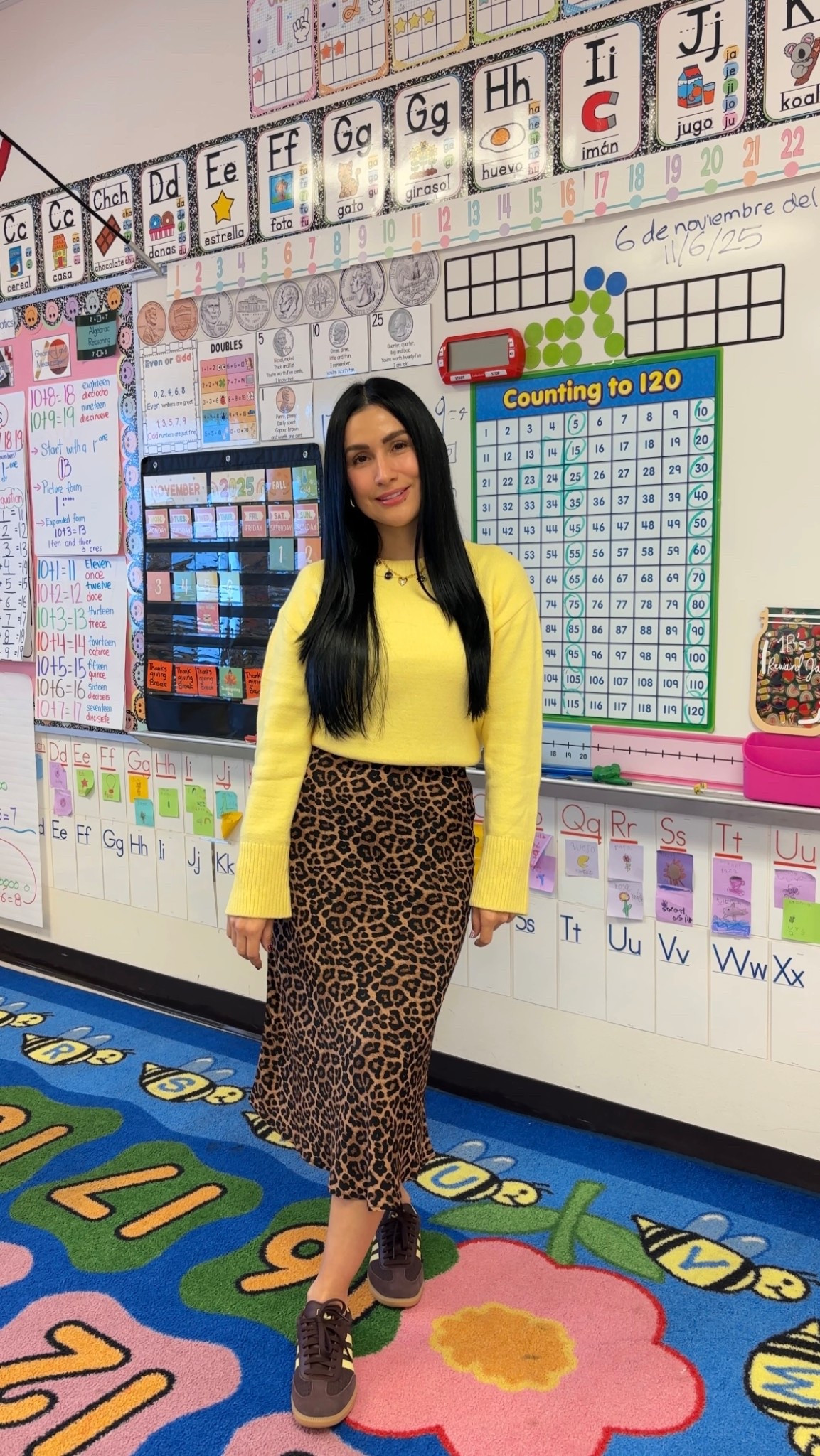 🍋 Soft yellow & warm cocoa vibes 🤎
Midi skirt outfit ✨ • Pastel yellow sweater outfit 🍋 • Brown adidas outfit 🤎 • Fall teacher outfit idea 🍂 • Neutral playful style 🌿 • Chic but comfy look • Everyday fall style ☕️ • LTK fall fashion finds • Yellow and brown outfit aesthetic 🍋🤎

#LTKSeasonal #LTKU #LTKStyleTip