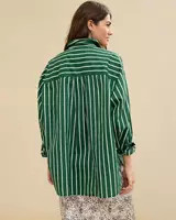 Aerie Good Day Cover Up Button Down Shirt | Aerie