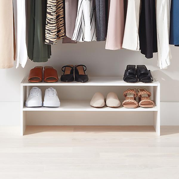 The Container Store 2-Shelf Shoe Stacker | The Container Store