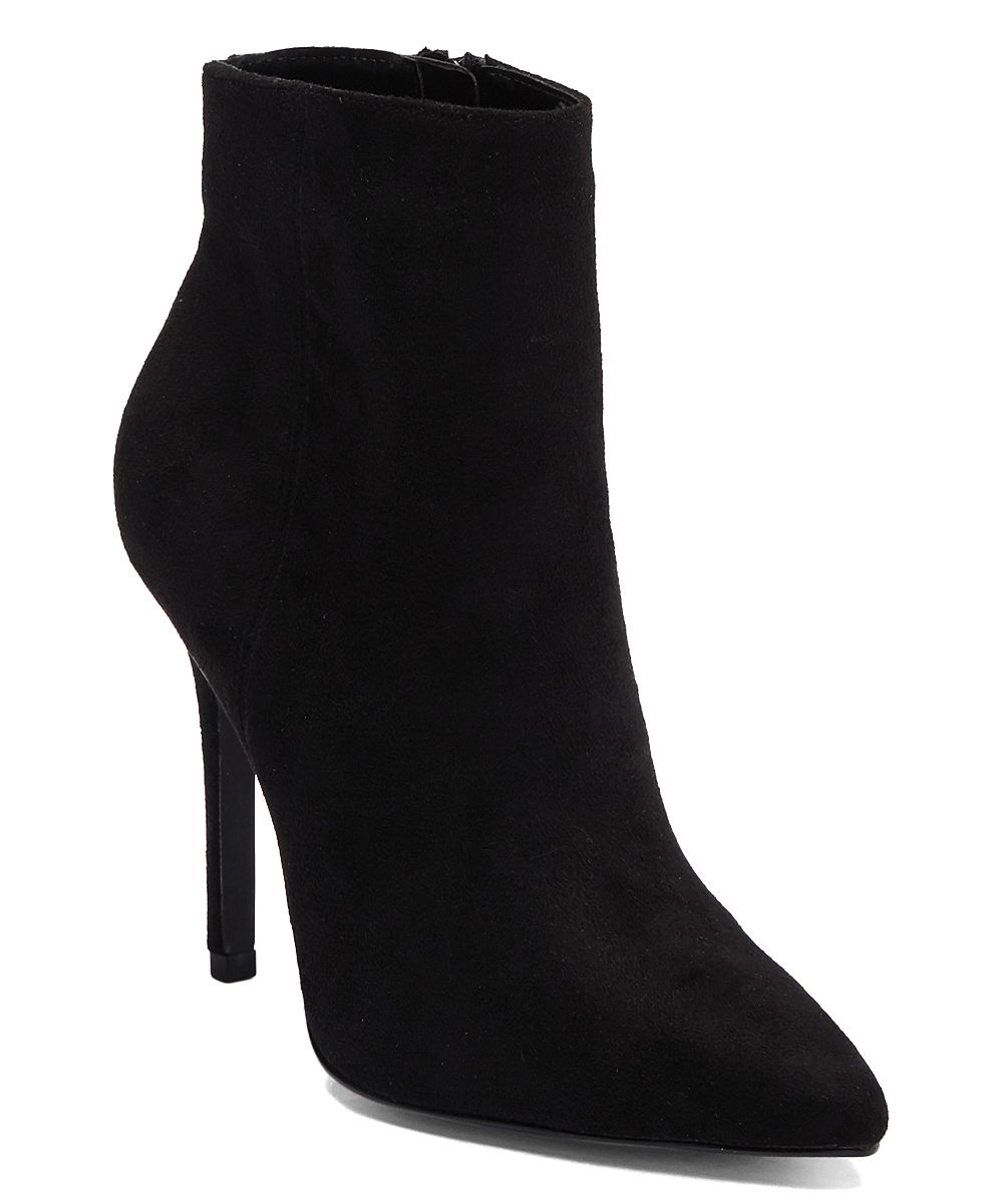 Charles by Charles David Women's Casual boots BLACK - Black Delicious Suede Bootie - Women | Zulily