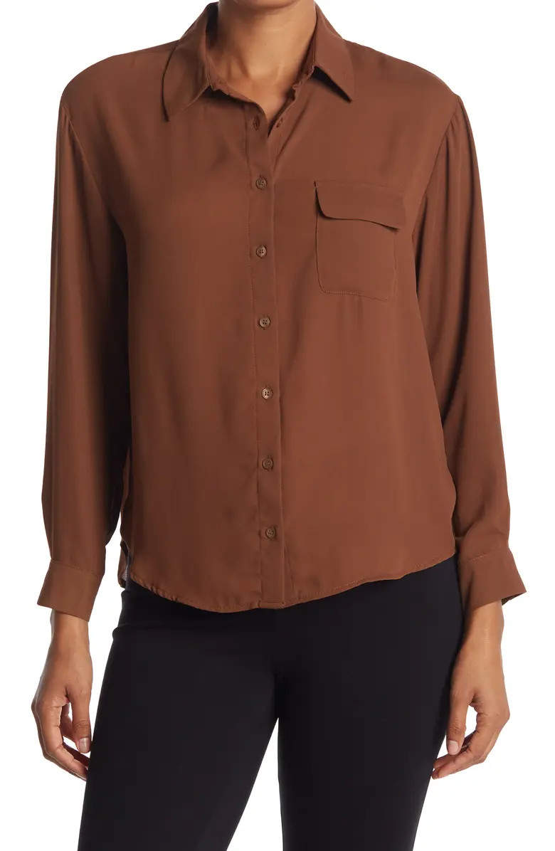 Button Front Utility Blouse | Nordstromrack | Nordstrom Rack