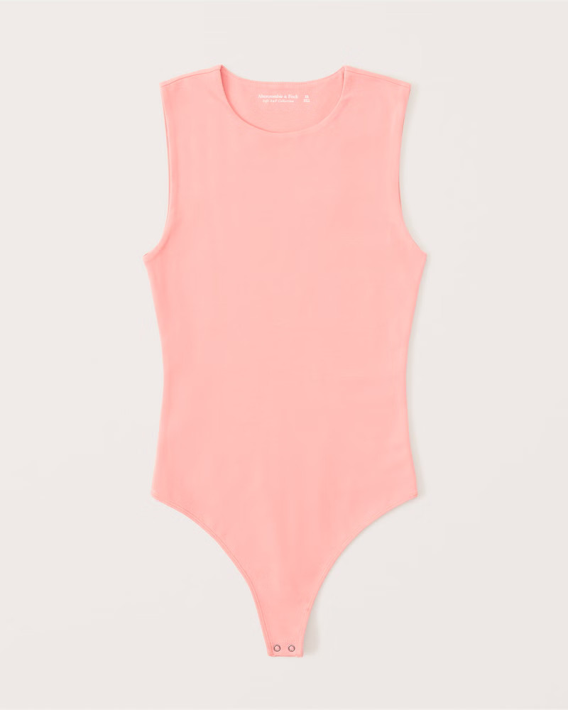 Women's Cotton Seamless Fabric Crew Tank Bodysuit | Women's | Abercrombie.com | Abercrombie & Fitch (US)
