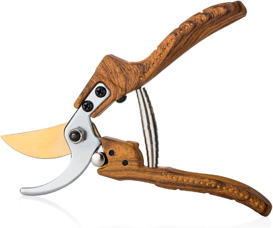 Pruning Shears,Garden Hand Pruner, Professional Pruning Scissors,Bypass Pruner,Gardening Shear,Cl... | Amazon (CA)