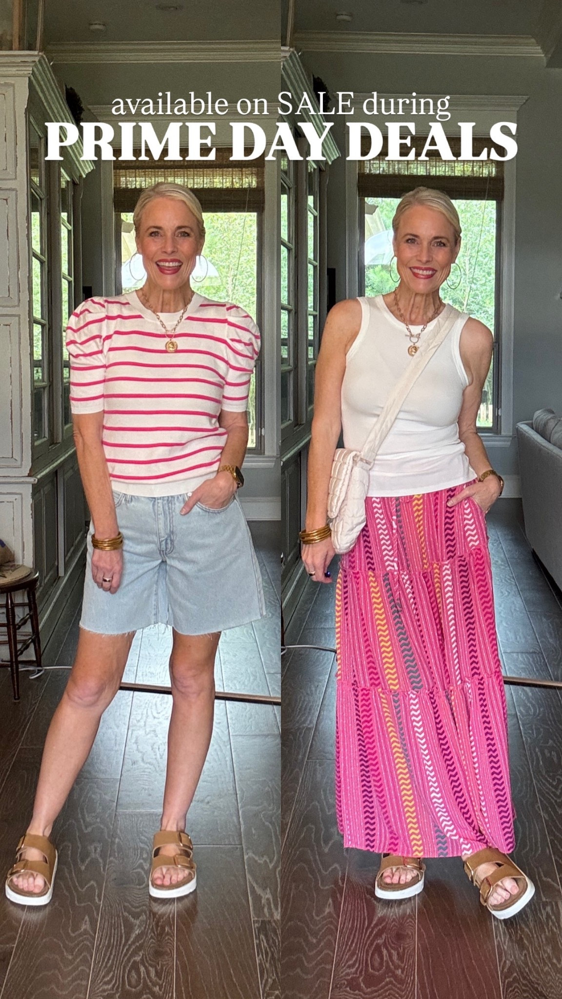 Amazon Prime Day is here and every woman over 40 needs these in her closet! 

These are the kind of pieces that feel good, look great, and won’t break the bank, especially with Prime Day deals. 🤩 I styled a few looks that are perfect for summer and super easy to mix and match. Good style doesn’t have to cost a fortune. You just have to know where to look, and right now, Amazon is the place.

You can shop all these pieces below on my LTK Shop to grab these pieces before the deals are gone! 🔗

@shop.ltk @amazon @amazonfashion

#founditonamazon #liketkit #ad #AmazonPartner #AmazonFashionFinds #LTKPrimeDay #PrimeDayDeals #Over40Style #LTKStyle #LTKFinds #ShopLTK 

#LTKSaleAlert #LTKOver40 #LTKFindsUnder50