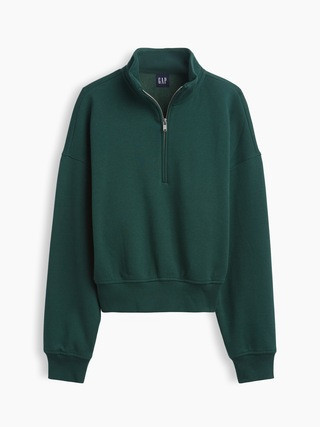 VintageSoft Oversized Half-Zip Wedge Pullover | Gap (US)