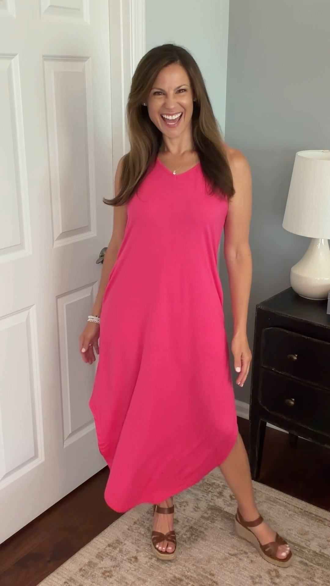 SUMMER DRESS ☀️ SUMMER OUTFIT ✨

Easy basic dresses are the MVP of my summer wardrobe. Perfect as a travel outfit, beachwear, resort wear, or an everyday throw-on-and-go look.

Lightweight, comfortable, and so easy to style with sandals, sneakers, or a straw bag. Linking this dress and my favorite summer accessories.

#LTKTravel #LTKWorkwear #LTKActive
