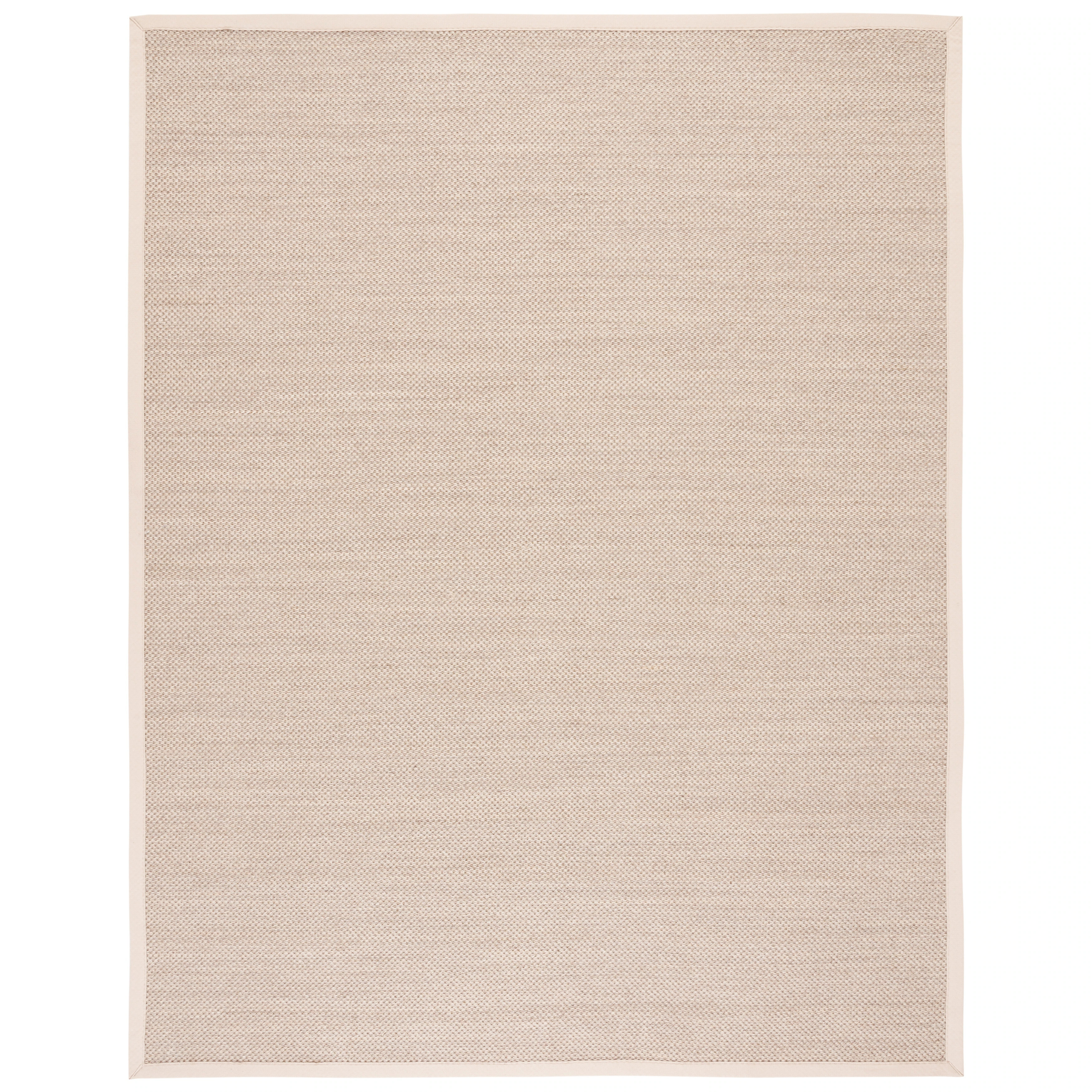 SAFAVIEH Natural Fiber Lorine Casual Border Sisal Rug - 10' x 14' - Marble/Beige | Overstock