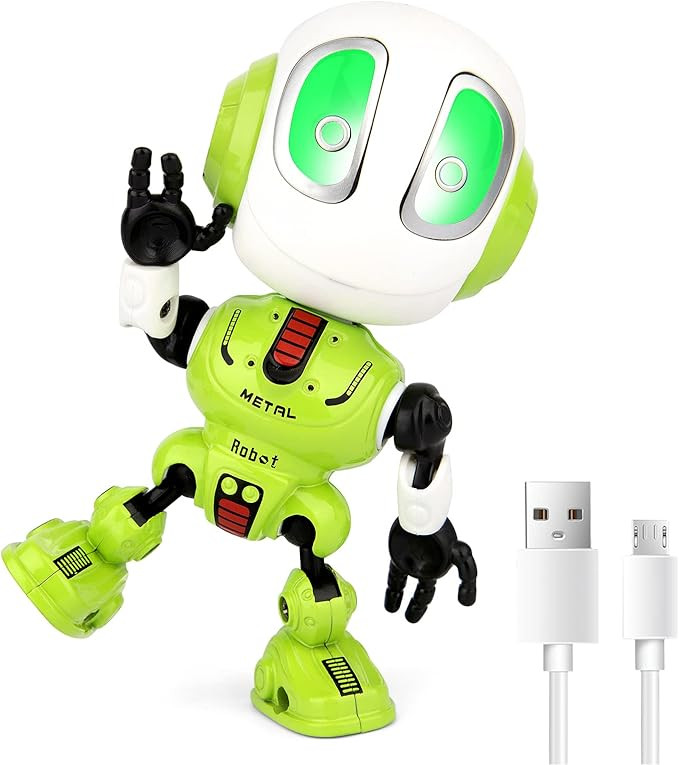 Stocking Stuffers for Kids, Sopu Rechargeable Robot Toys, Mini Talking Robot with Repeats Waht Yo... | Amazon (US)