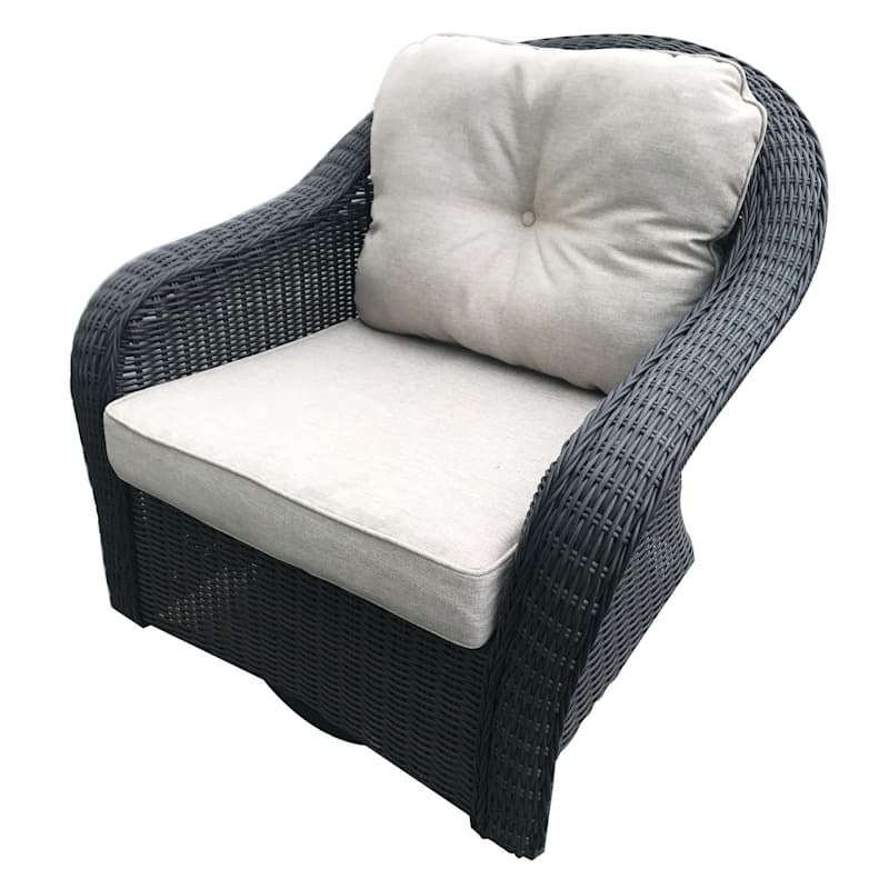 Providence Glendale Rattan Swivel Glider | At Home