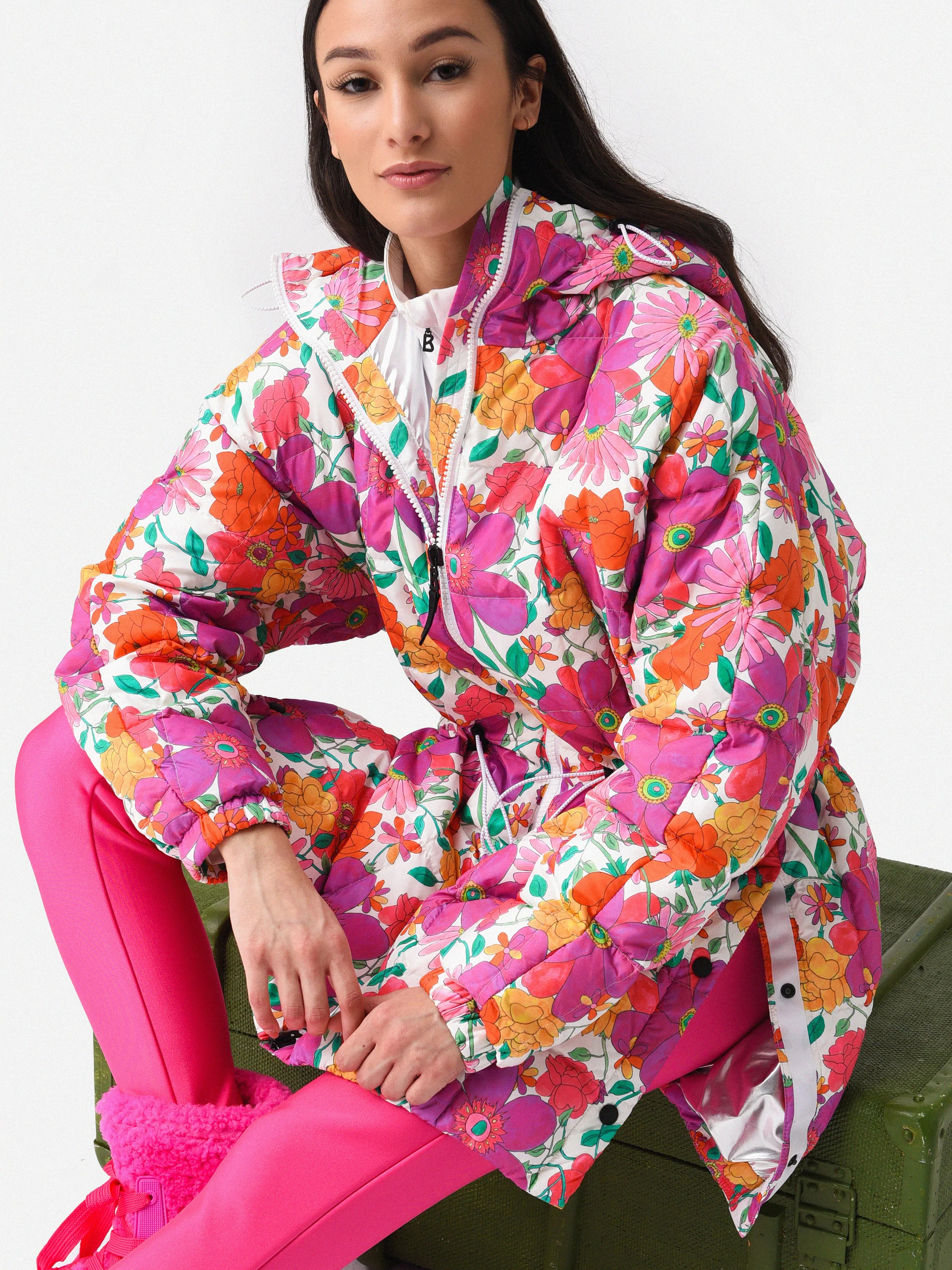 Bogner Fire + Ice X LoveShackFancy Women's Yama Down Jacket | Saint Bernard