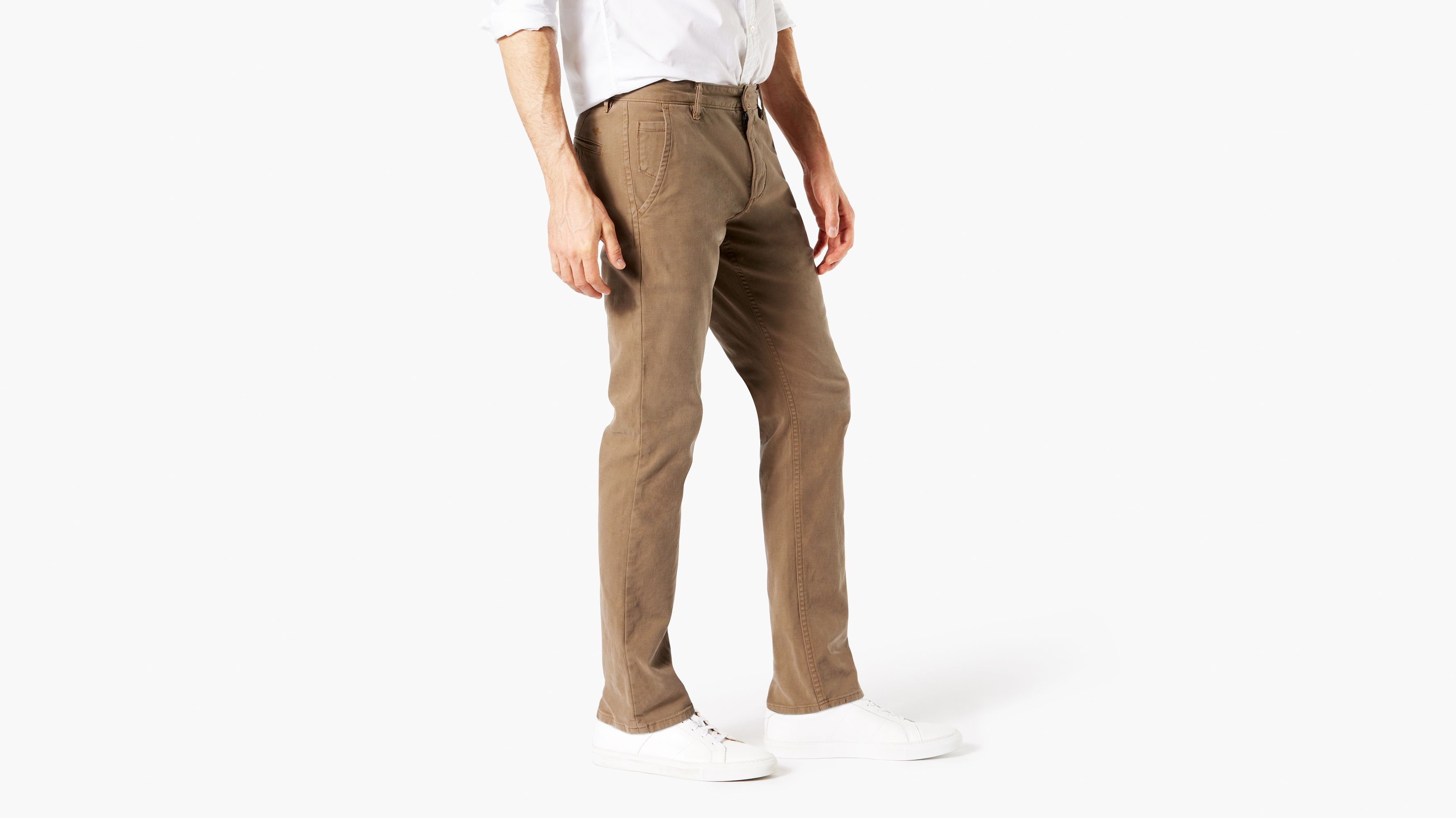 Dockers® Alpha Khaki Pants Casual Washed, Slim Tapered Fit | Dockers