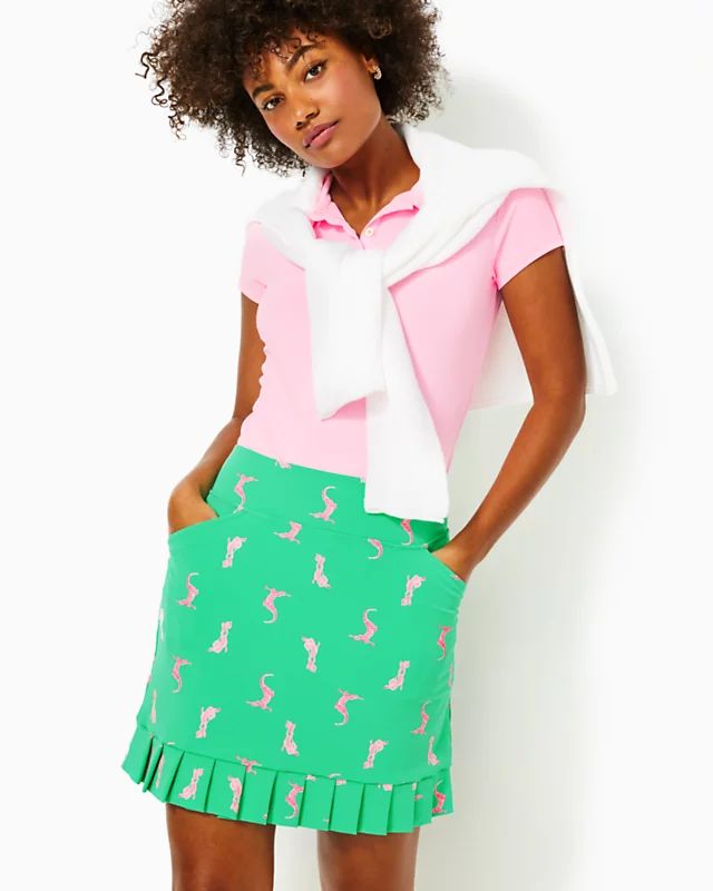 UPF 50+ Luxletic Monica Pleated Skort | Lilly Pulitzer | Lilly Pulitzer