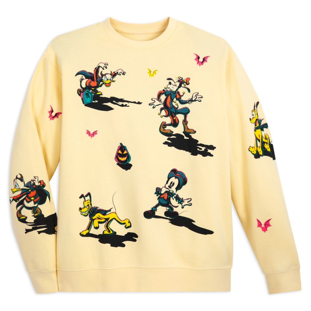 Mickey Mouse and Friends Halloween Pullover Sweatshirt for Adults | Disney Store