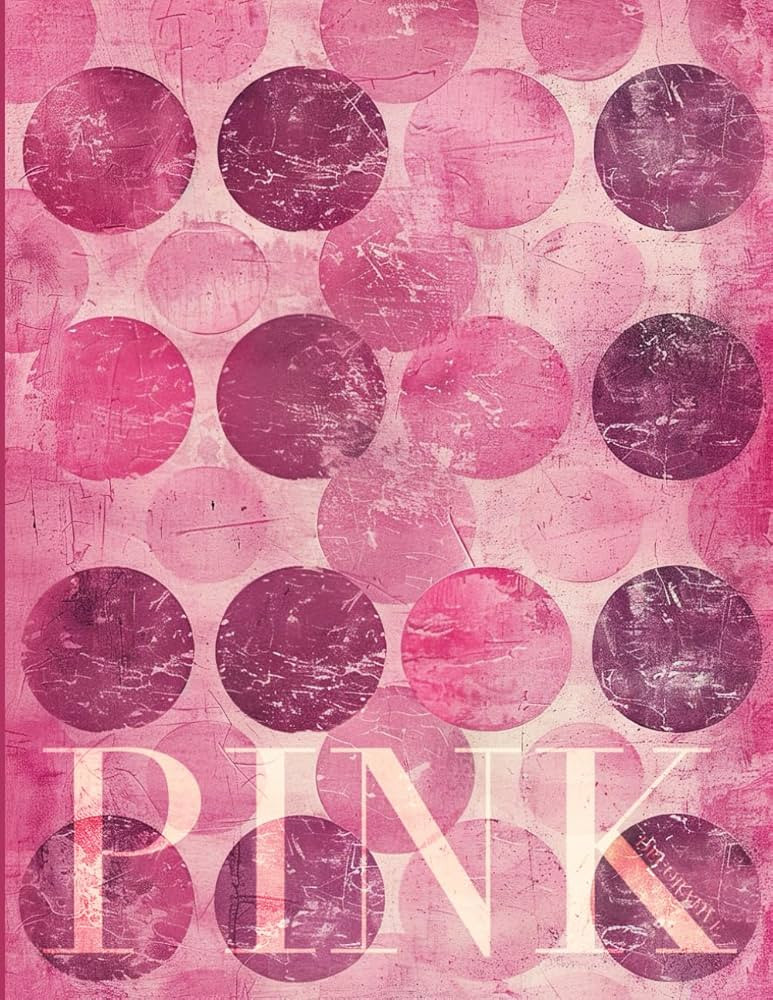 Pink Decorative: Oversized Book For Decor, Coffee Table Piece With Retro Aesthetic, Ideal for Sta... | Amazon (US)