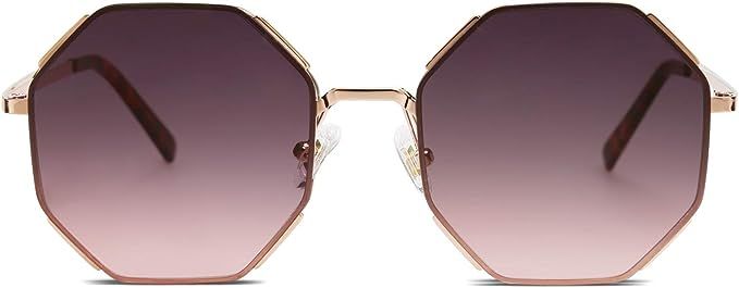 SOJOS Sunglasses for Women Polygon Sunglasses UV400 AURA SJ1128 | Amazon (US)