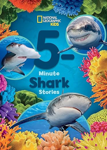 National Geographic Kids 5-Minute Shark Stories (5-Minute Stories)      Hardcover – November 7,... | Amazon (US)