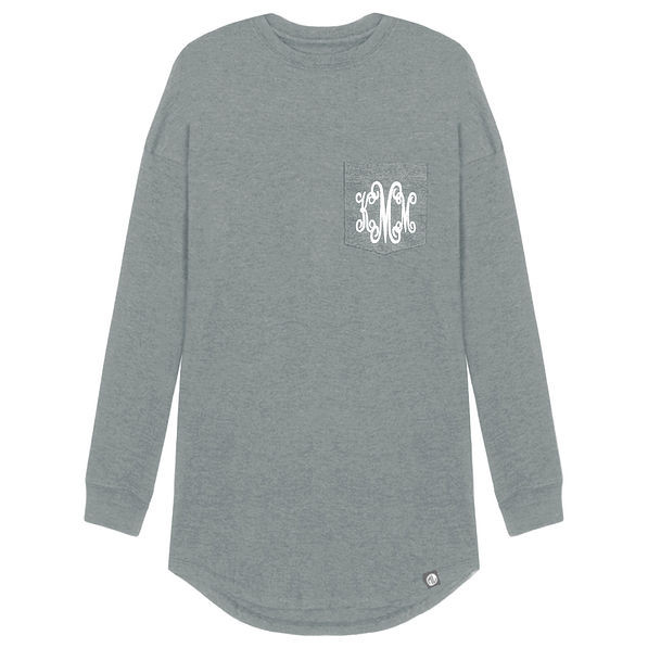 Monogrammed Long Sleeve Shirt | Marleylilly