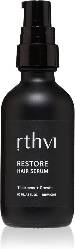 Restore Hair Serum 2 oz for thicker and longer hair growth with Rosemary, Caffeine, Lavender & Am... | Amazon (US)