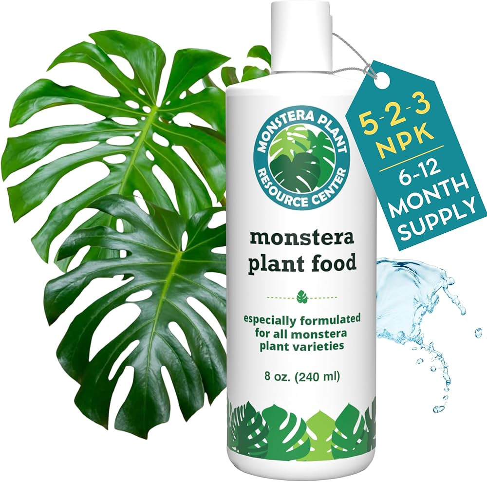 Monstera Plant Food - Premium Nutrient Rich Liquid Fertilizer (5-2-3 NPK) for Monstera Deliciosa ... | Amazon (US)