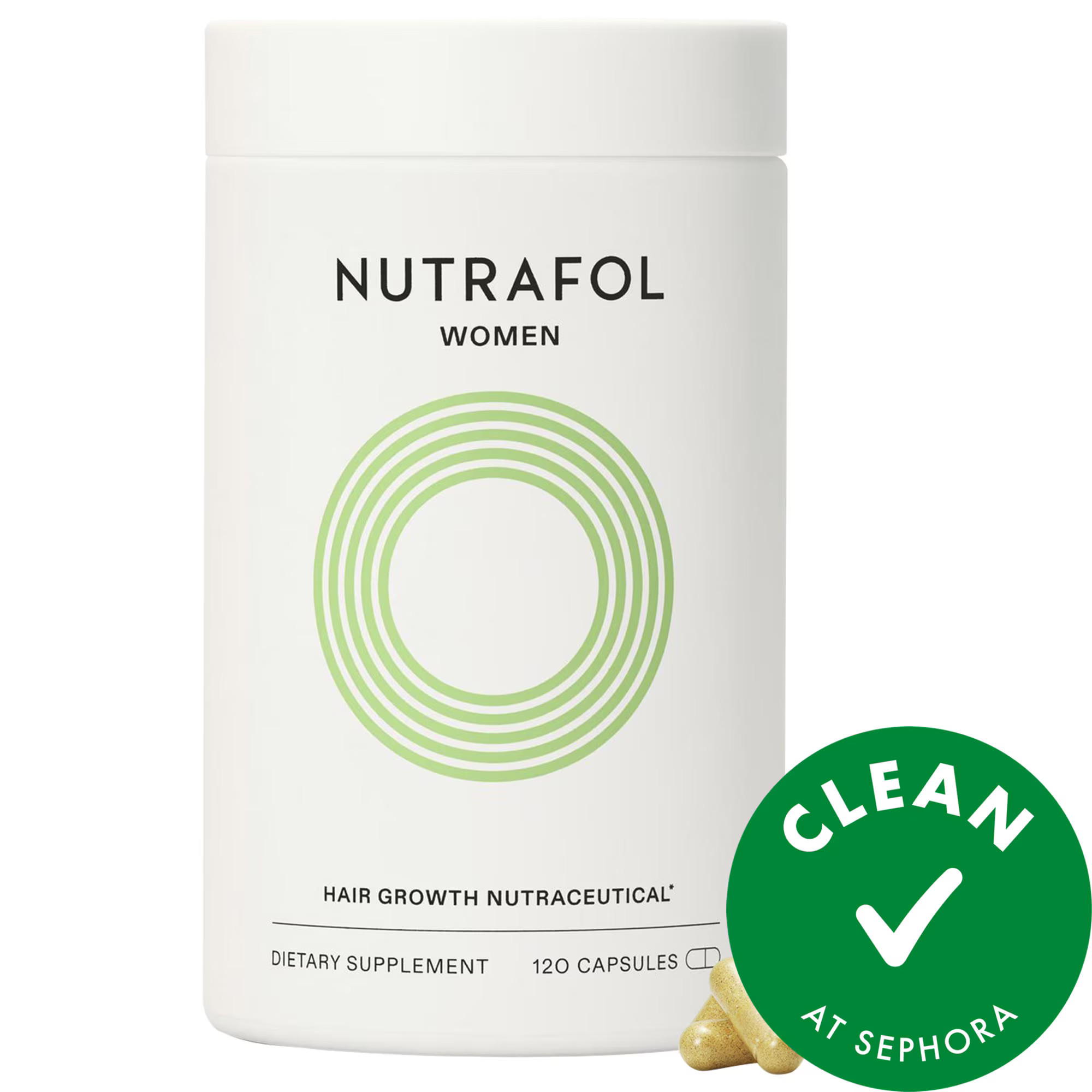 Nutrafol WOMEN Clinically Proven Hair Growth Supplement for Thinning 1 Month Supply / 120 Capsules | Sephora (US)