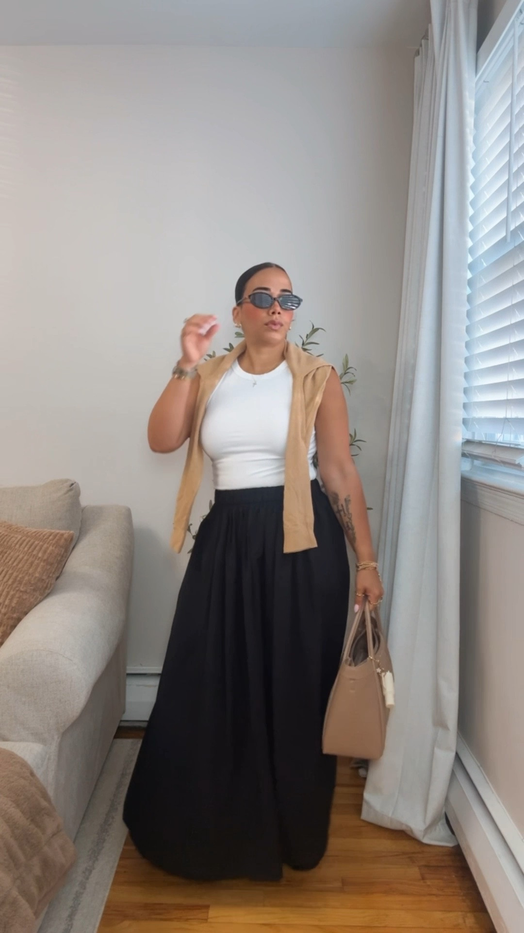 Styling an Aline Skirt

#LTKOver40 #LTKPetite #LTKootd