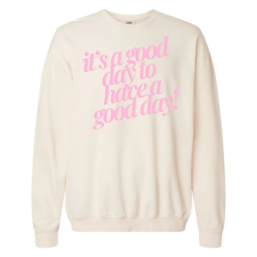 PUFF 'Good Day²' Lightweight Sweatshirt | United Monograms