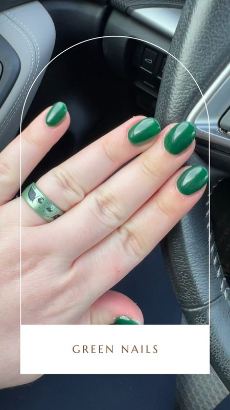 Great green nail polishes 💚 my favorite emerald and forest green nail colors for acrylic nails 

#LTKbeauty #LTKSeasonal #LTKstyletip