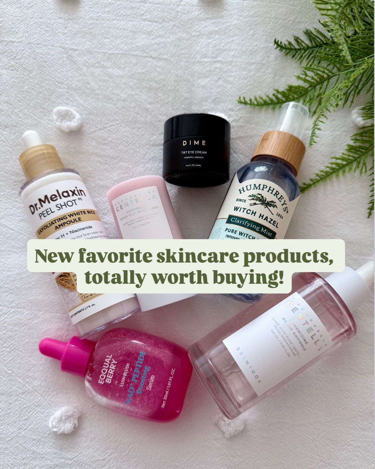 New favorite skincare products — totally worth buying! All items are currently on sale, with discounts ranging from 36% to 50%, except for the Witch Hazel clarifying mist.  



Black Friday sale, skincare favorites, clean skincare 