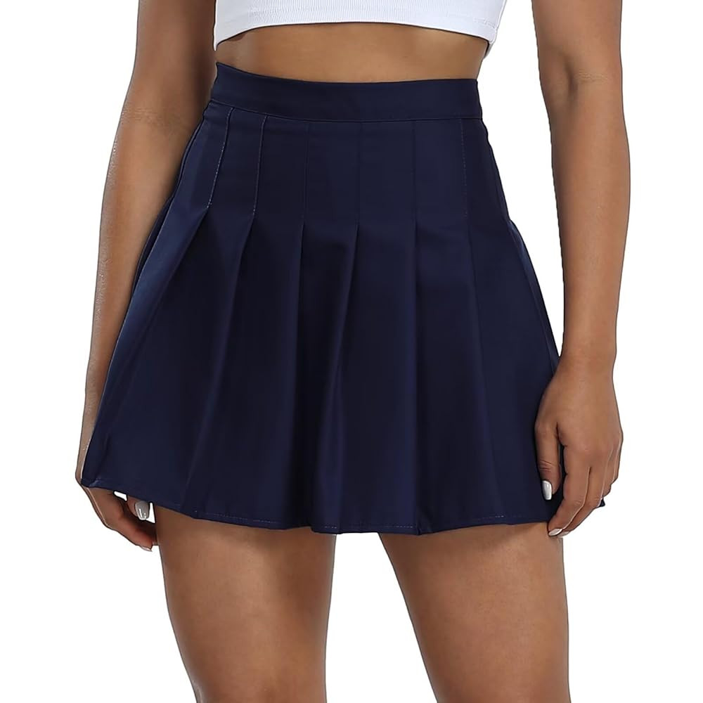 Pleated Skirts for Women Tennis Skirt with Shorts High Waisted Mini Skirt Athletic Golf Skirts Un... | Amazon (US)